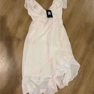 Fashion Nova Walk In The Sun Midi Dress